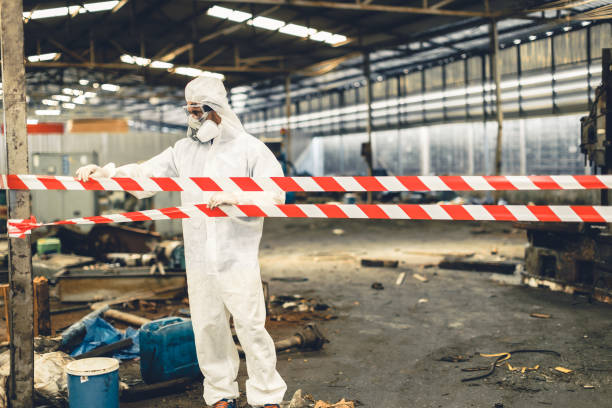 Professional Unattended Death Cleanup technician working in Lumberville, PA